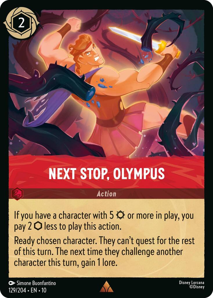 Next Stop, Olympus (129/204) [Whispers in the Well] | Total Play