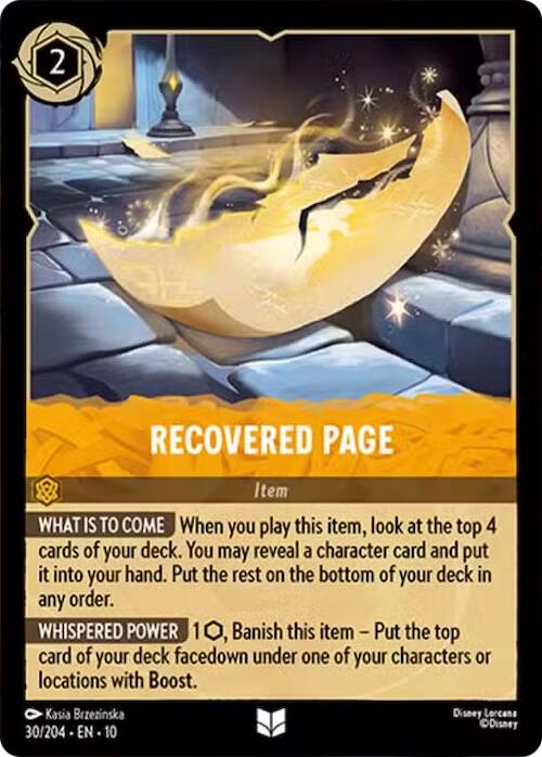 Recovered Page (30/204) [Whispers in the Well] | Total Play