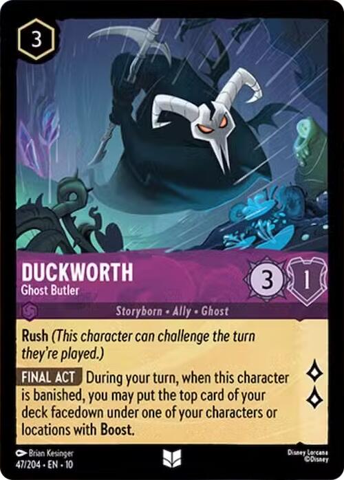 Duckworth - Ghost Butler (47/204) [Whispers in the Well] | Total Play