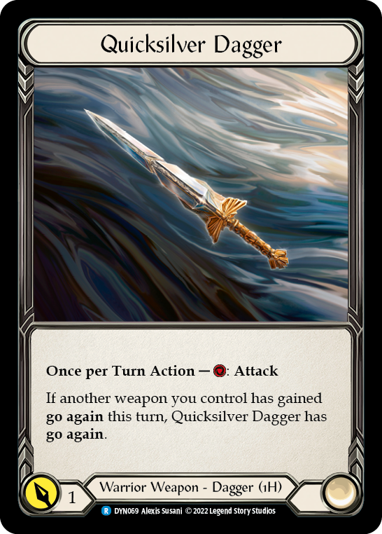 Quicksilver Dagger [DYN069] (Dynasty) | Total Play