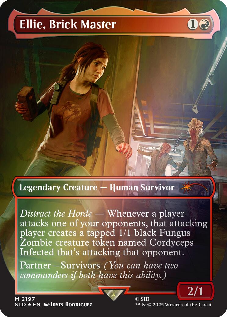 Ellie, Brick Master (Rainbow Foil) [Secret Lair Drop Series] | Total Play