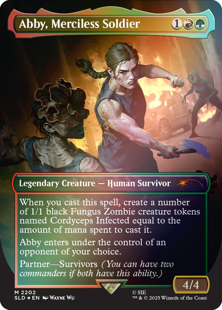 Abby, Merciless Soldier (Rainbow Foil) [Secret Lair Drop Series] | Total Play