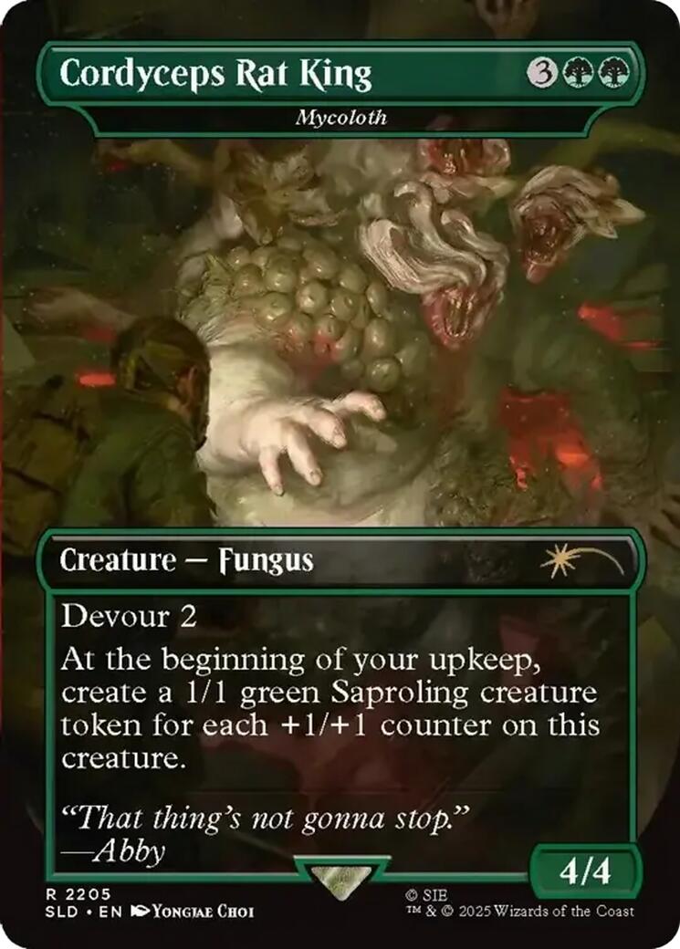 Cordyceps Rat King - Mycoloth [Secret Lair Drop Series] | Total Play