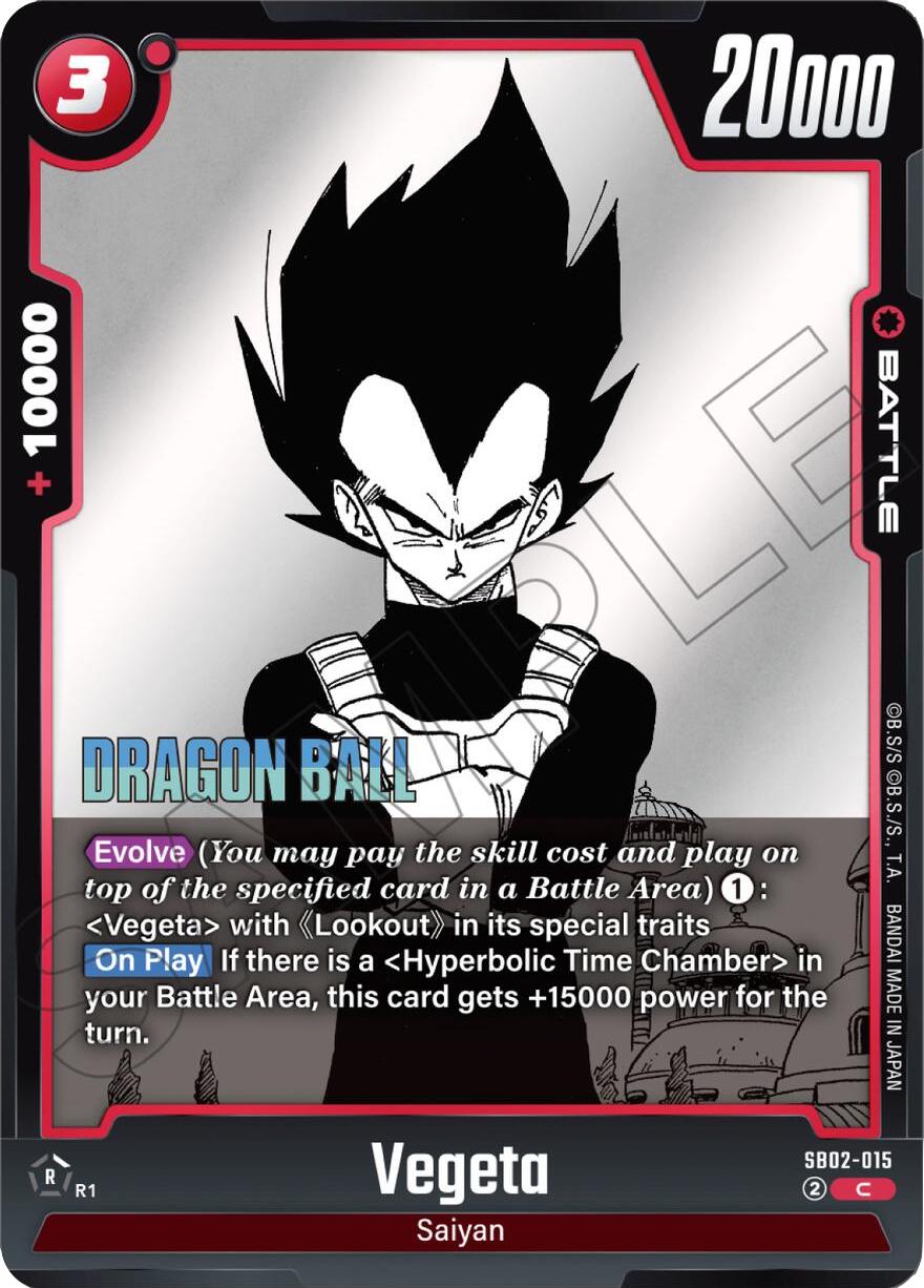 Vegeta (SB02-015) [Manga Booster 02] | Total Play