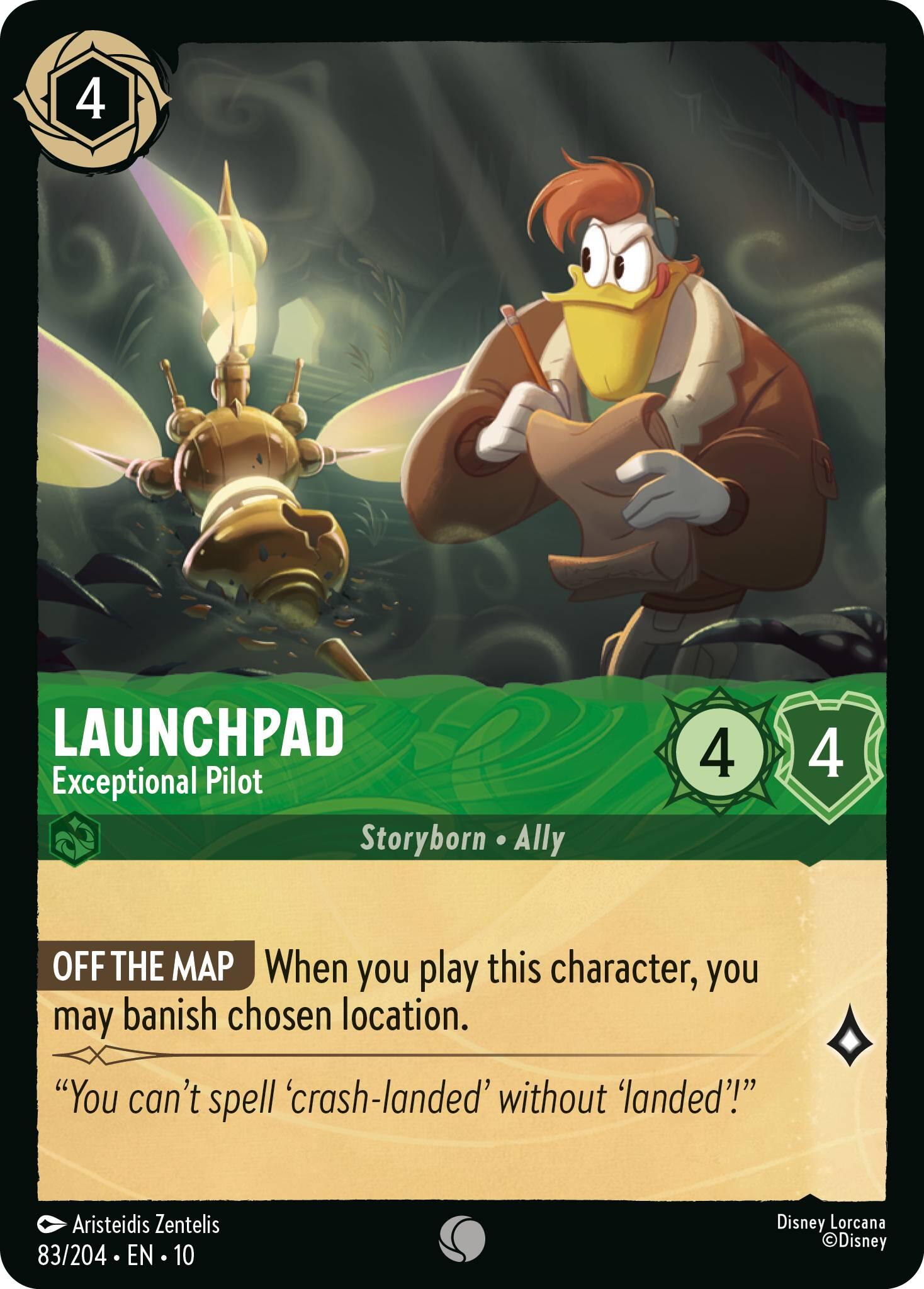 Launchpad - Exceptional Pilot (83/204) [Whispers in the Well] | Total Play