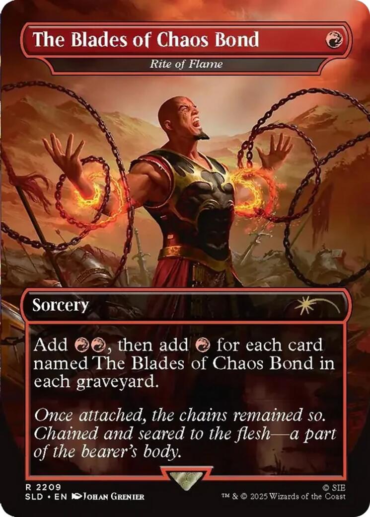 The Blades of Chaos Bond - Rite of Flame [Secret Lair Drop Series] | Total Play