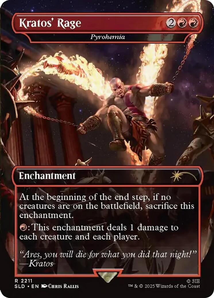 Kratos' Rage - Pyrohemia [Secret Lair Drop Series] | Total Play