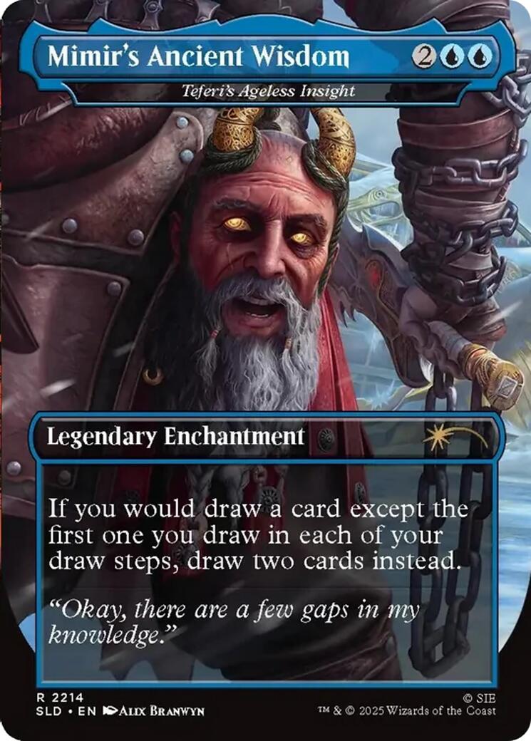 Mimir's Ancient Wisdom - Teferi's Ageless Insight [Secret Lair Drop Series] | Total Play