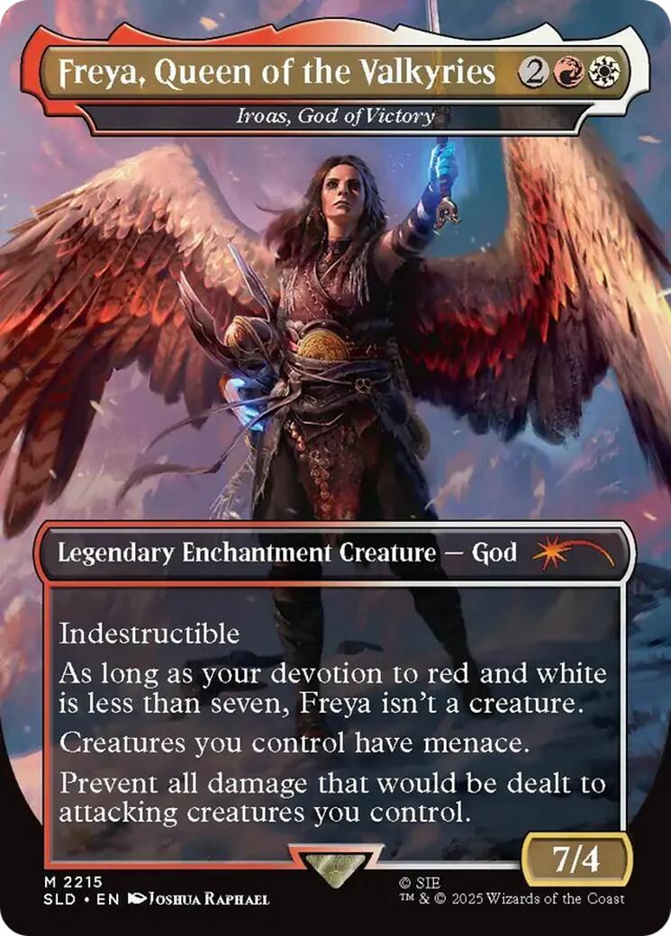 Freya, Queen of the Valkyries - Iroas, God of Victory [Secret Lair Drop Series] | Total Play