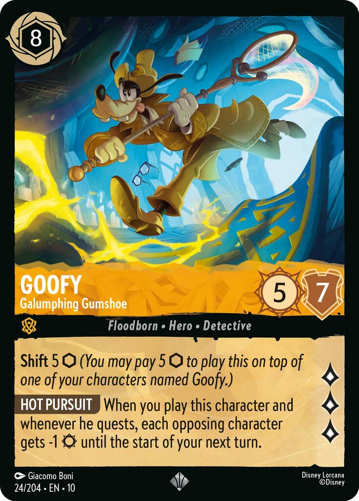 Goofy - Galumphing Gumshoe (24/204) [Whispers in the Well] | Total Play