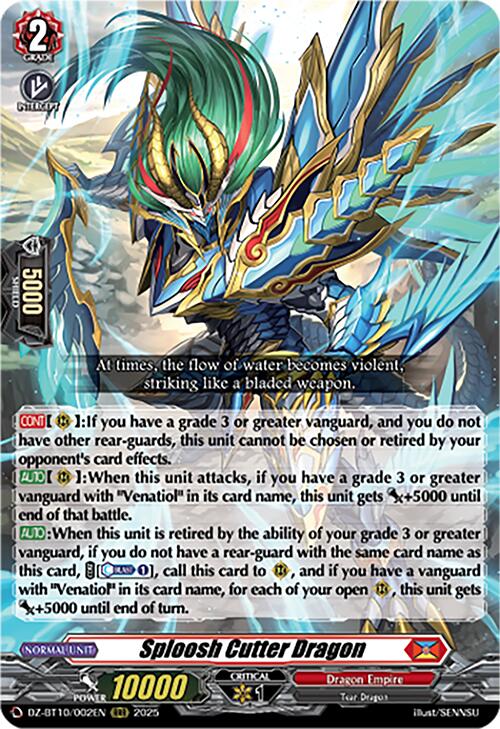 Sploosh Cutter Dragon (DZ-BT10/002EN) [Dragonsoul Resonance] | Total Play