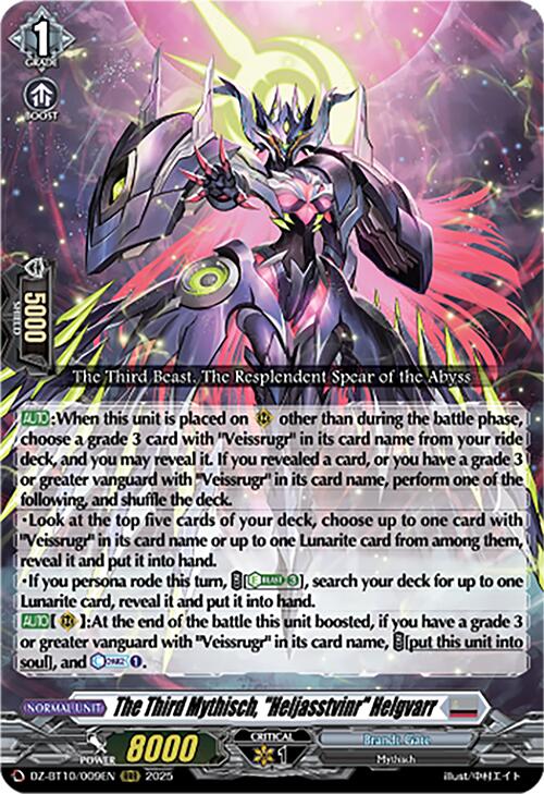The Third Mythisch, "Heljasstvinr" Helgvarr (DZ-BT10/009EN) [Dragonsoul Resonance] | Total Play