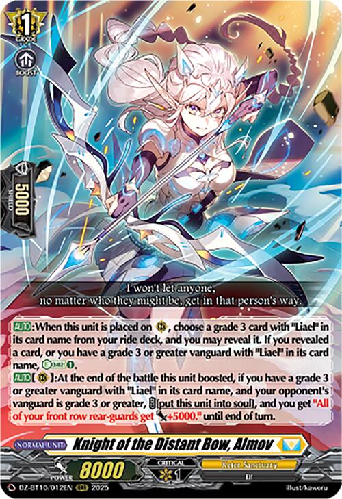 Knight of the Distant Bow, Almov (DZ-BT10/012EN) [Dragonsoul Resonance] | Total Play