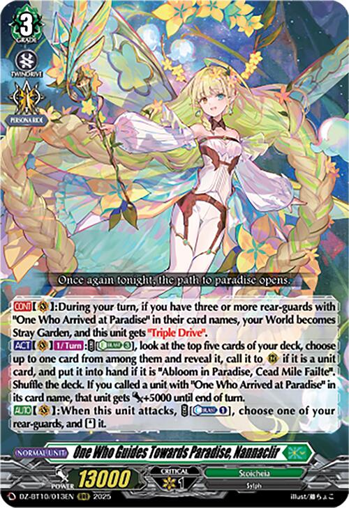 One Who Guides Towards Paradise, Nannaclir (DZ-BT10/013EN) [Dragonsoul Resonance] | Total Play
