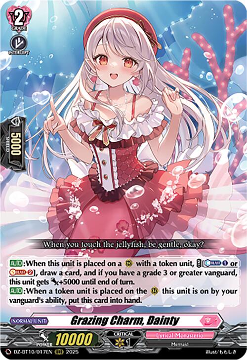Grazing Charm, Dainty (DZ-BT10/017EN) [Dragonsoul Resonance] | Total Play