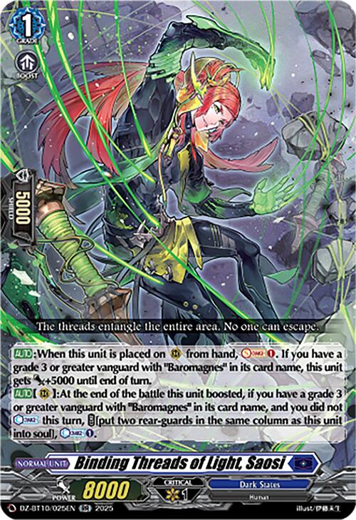 Binding Threads of Light, Saosi (DZ-BT10/025EN) [Dragonsoul Resonance] | Total Play