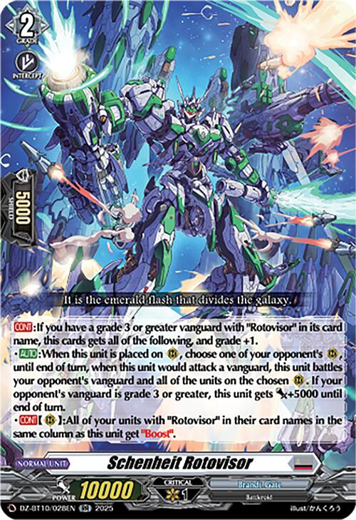 Schenheit Rotovisor (DZ-BT10/028EN) [Dragonsoul Resonance] | Total Play