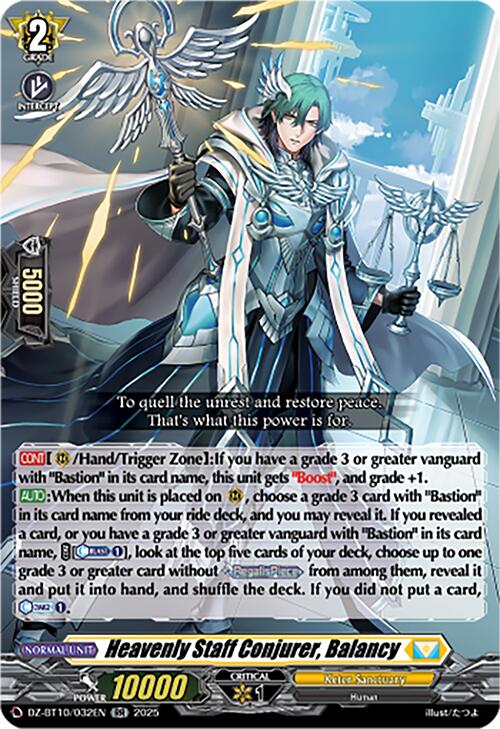 Heavenly Staff Conjurer, Balancy (DZ-BT10/032EN) [Dragonsoul Resonance] | Total Play