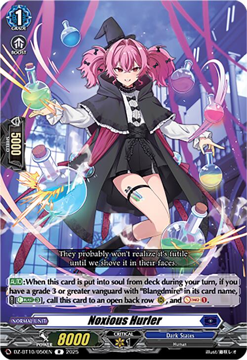 Noxious Hurler (DZ-BT10/050EN) [Dragonsoul Resonance] | Total Play