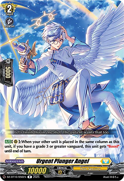 Urgent Plunger Angel (DZ-BT10/056EN) [Dragonsoul Resonance] | Total Play