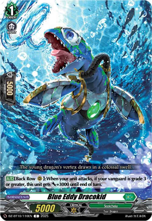 Blue Eddy Dracokid (DZ-BT10/110EN) [Dragonsoul Resonance] | Total Play