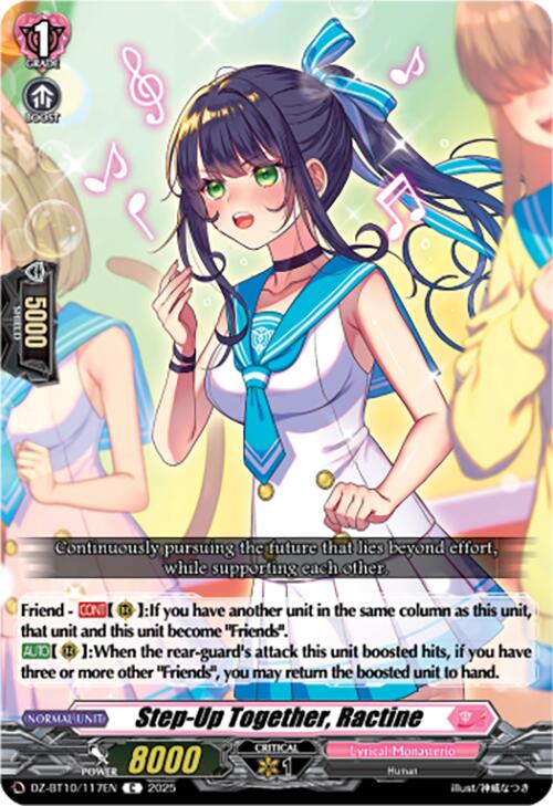 Step-Up Together, Ractine (DZ-BT10/117EN) [Dragonsoul Resonance] | Total Play