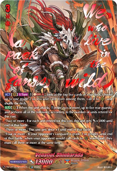 Venatiol, Dhinbarada (SEC) (DZ-BT10/SEC01EN) [Dragonsoul Resonance] | Total Play
