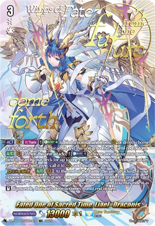 Fated One of Sacred Time, Liael=Draconis (SEC) (DZ-BT10/SEC04EN) [Dragonsoul Resonance] | Total Play