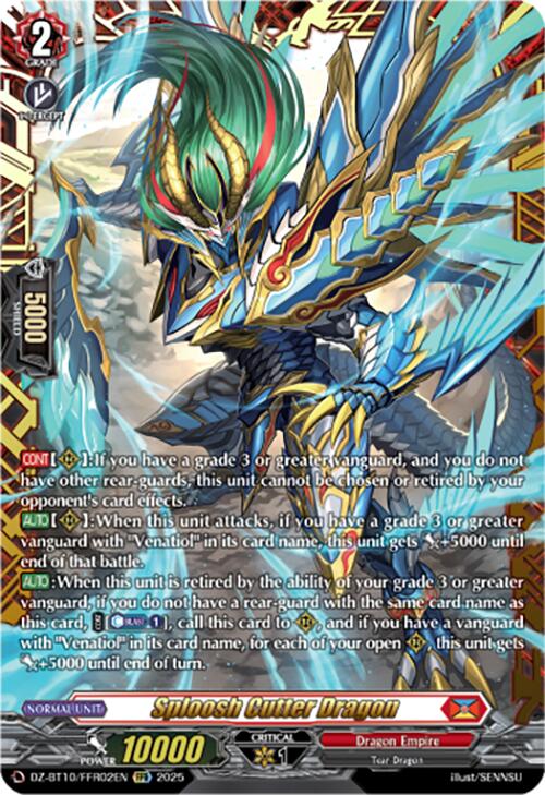Sploosh Cutter Dragon (FFR) (DZ-BT10/FFR02EN) [Dragonsoul Resonance] | Total Play