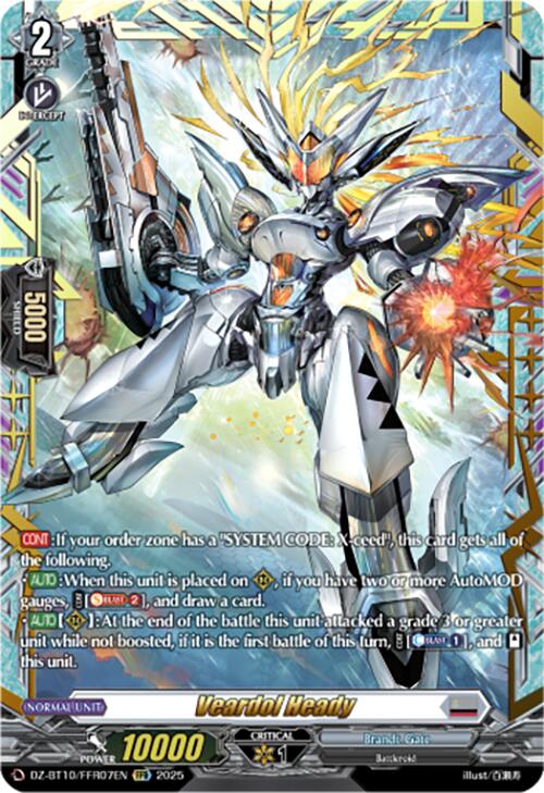 Veardol Heady (FFR) (DZ-BT10/FFR07EN) [Dragonsoul Resonance] | Total Play