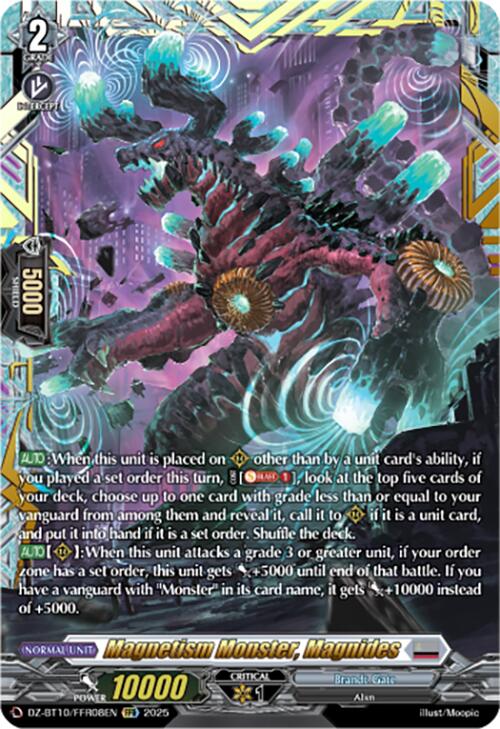 Magnetism Monster, Magnides (FFR) (DZ-BT10/FFR08EN) [Dragonsoul Resonance] | Total Play