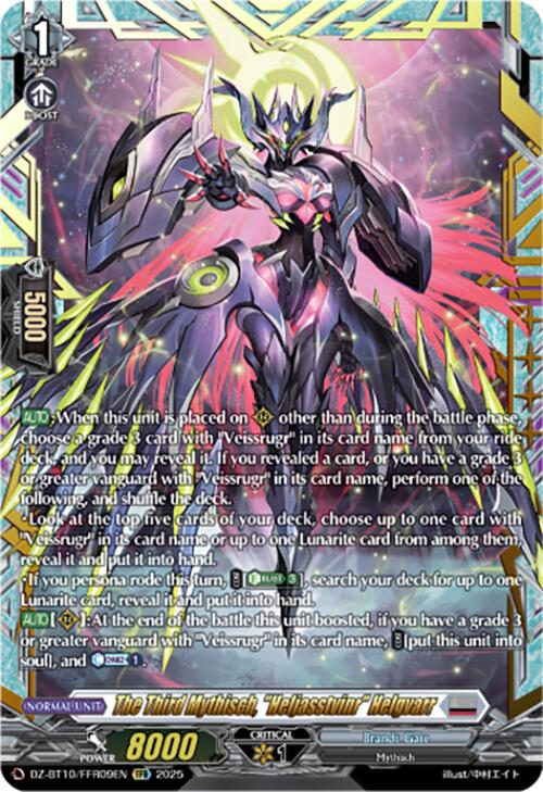 The Third Mythisch, "Heljasstvinr" Helgvarr (FFR) (DZ-BT10/FFR09EN) [Dragonsoul Resonance] | Total Play