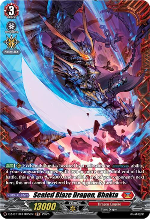 Sealed Blaze Dragon, Bhakta (FR) (DZ-BT10/FR05EN) [Dragonsoul Resonance] | Total Play