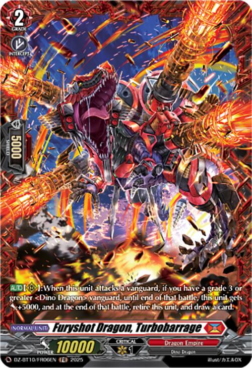 Furyshot Dragon, Turbobarrage (FR) (DZ-BT10/FR06EN) [Dragonsoul Resonance] | Total Play