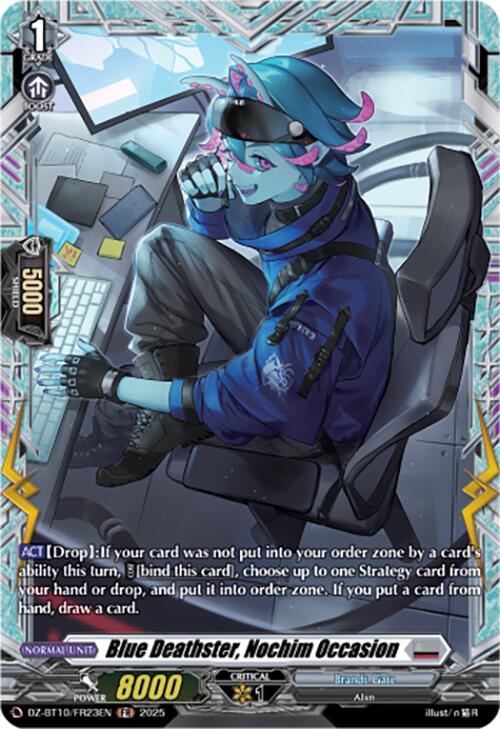Blue Deathster, Nochim Occasion (FR) (DZ-BT10/FR23EN) [Dragonsoul Resonance] | Total Play