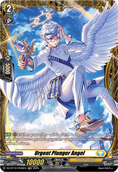 Urgent Plunger Angel (FR) (DZ-BT10/FR30EN) [Dragonsoul Resonance] | Total Play