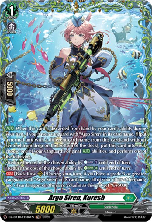 Argo Siren, Kuresh (FR) (DZ-BT10/FR36EN) [Dragonsoul Resonance] | Total Play