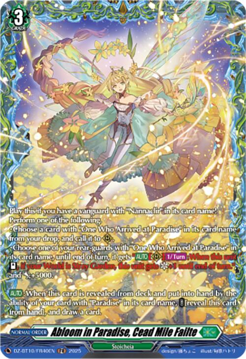 Abloom in Paradise, Cead Mile Failte (FR) (DZ-BT10/FR40EN) [Dragonsoul Resonance] | Total Play