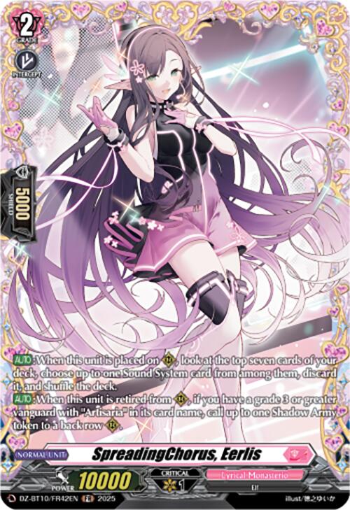 SpreadingChorus, Eerlis (FR) (DZ-BT10/FR42EN) [Dragonsoul Resonance] | Total Play