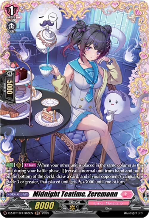 Midnight Teatime, Zeremonn (FR) (DZ-BT10/FR48EN) [Dragonsoul Resonance] | Total Play