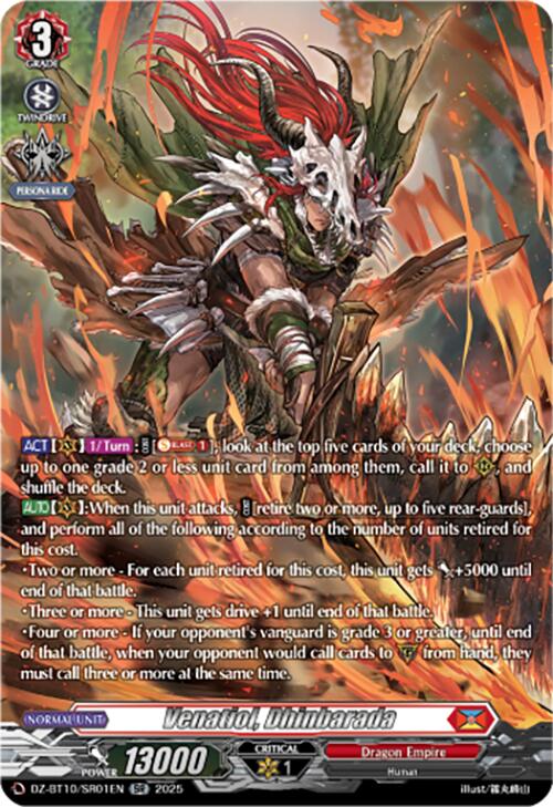 Venatiol, Dhinbarada (SR) (DZ-BT10/SR01EN) [Dragonsoul Resonance] | Total Play