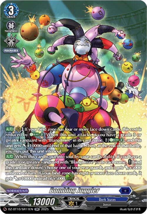 Bombing Juggler (SR) (DZ-BT10/SR11EN) [Dragonsoul Resonance] | Total Play
