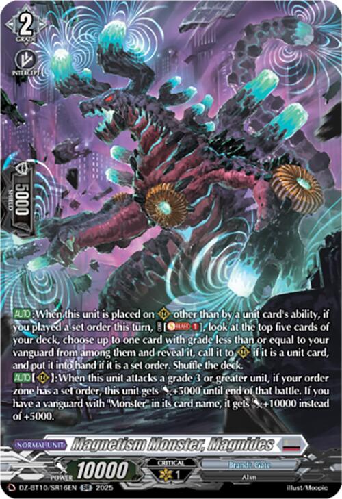 Magnetism Monster, Magnides (SR) (DZ-BT10/SR16EN) [Dragonsoul Resonance] | Total Play