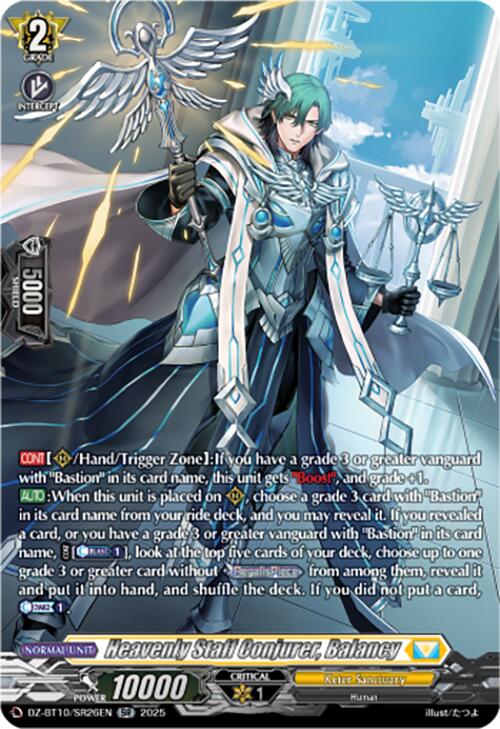 Heavenly Staff Conjurer, Balancy (SR) (DZ-BT10/SR26EN) [Dragonsoul Resonance] | Total Play