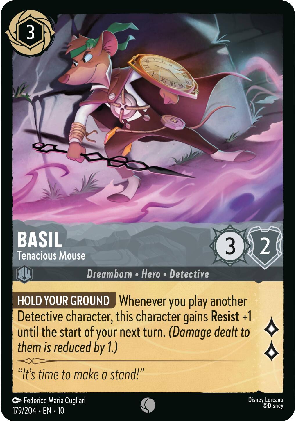Basil - Tenacious Mouse (179/204) [Whispers in the Well] | Total Play