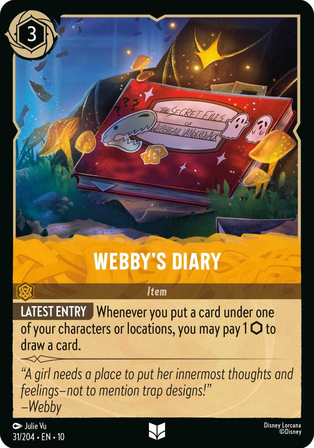Webby's Diary (31/204) [Whispers in the Well] | Total Play