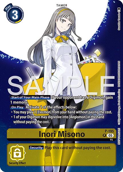 Inori Misono [P-195] (Digimon Story: Time Stranger Promo Pack) [Promotional Cards] | Total Play