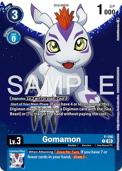 Gomamon [P] (Digimon Story: Time Stranger Promo Pack) [Promotional Cards] | Total Play