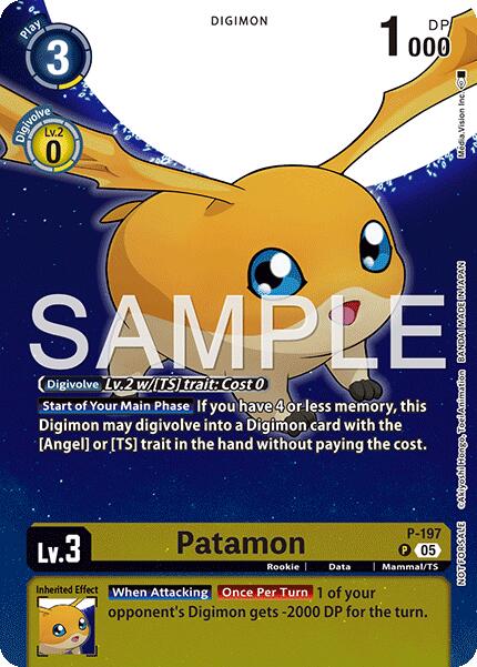 Patamon [P] (Digimon Story: Time Stranger Promo Pack) [Promotional Cards] | Total Play