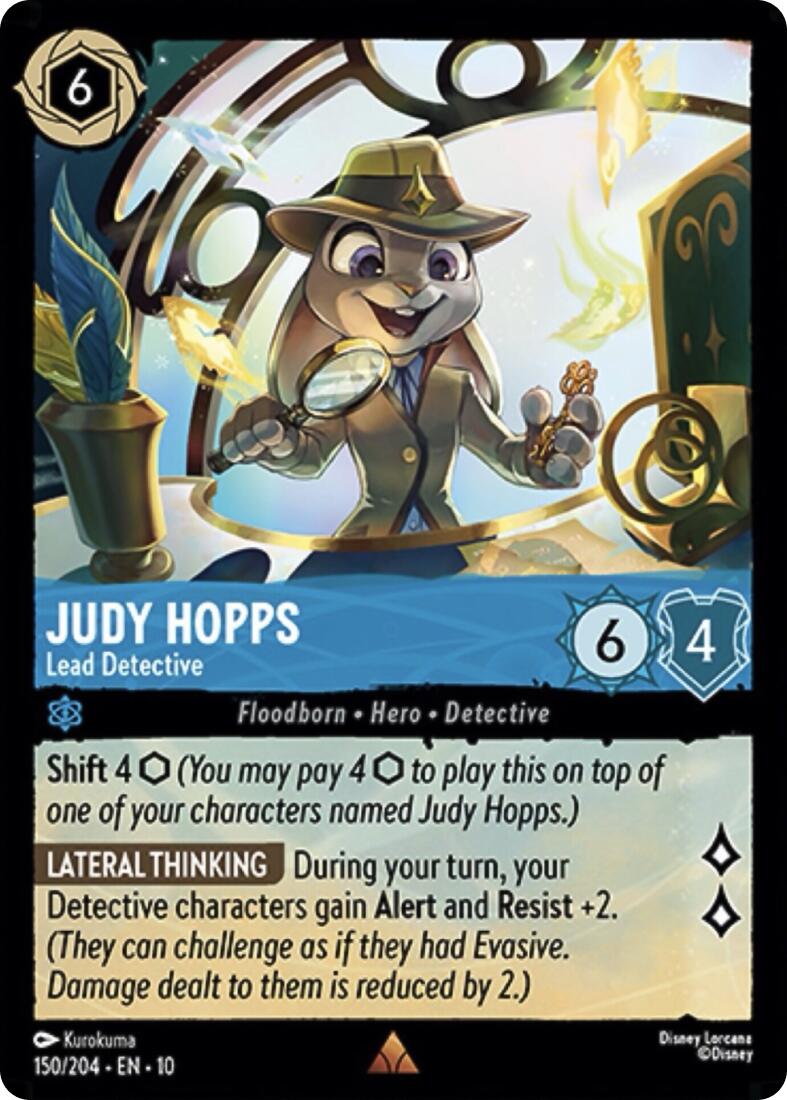 Judy Hopps - Lead Detective (150/204) [Whispers in the Well] | Total Play
